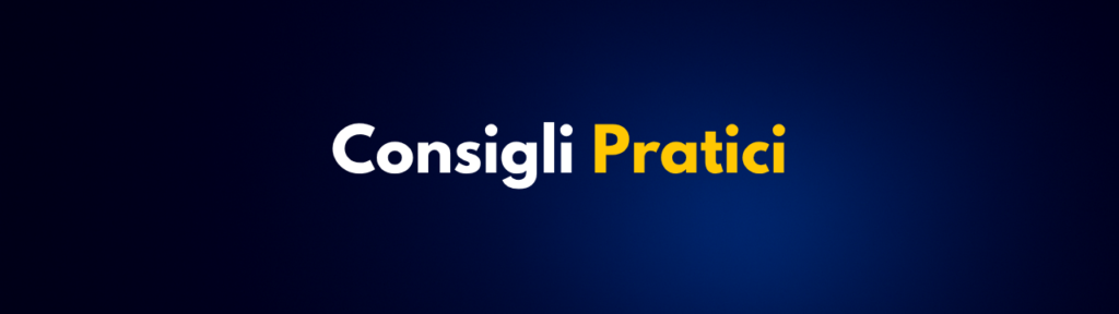 Consigli pratici Dealstorm