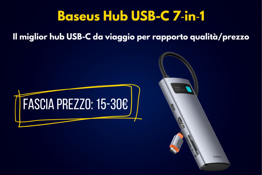 Baseus Hub USB-C 7‑in‑1