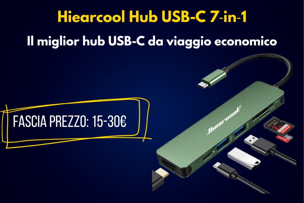 Hiearcool Hub USB-C 7‑in‑1