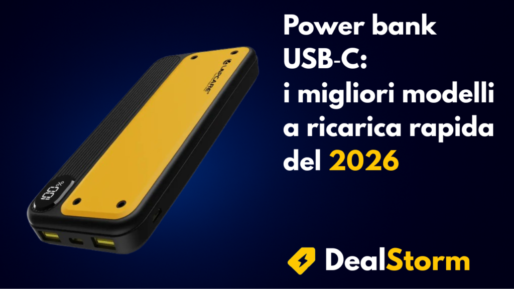 ower bank USB‑C a ricarica rapida Power Delivery – migliori modelli 2026